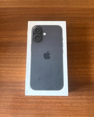 IPHONE 16 128GB NERO NUOVO e MAI USATO