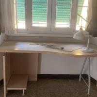 Scrivania in rovere chiario