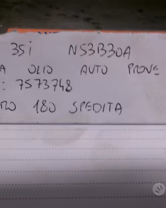 Pompa olio bmw 35i