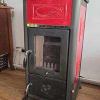 Stufa legna Nordica Dorella L8 Liberty + tubi scar