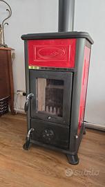 Stufa legna Nordica Dorella L8 Liberty + tubi scar