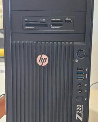 HP Z220 Xeon 3,9 GHz, 32GB, NVMe+SSD