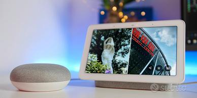 Google Nest hub + Home mini