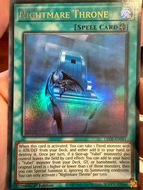 Nightmare throne yu gi ho