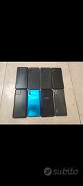 lotto smartphone Samsung e redmi per uso ricambi 