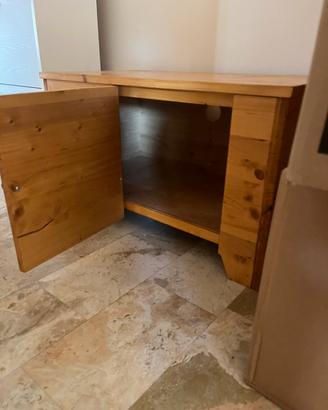 Mobiletto porta Tv in legno