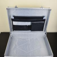 Valigetta portadocumenti con serrature - alluminio