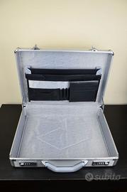 Valigetta portadocumenti con serrature - alluminio