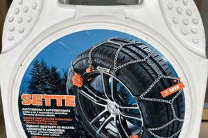 Catene neve gomme auto mai utilizzate 225/45 - 17