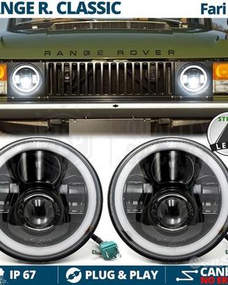 FARI LED 7 Pollici Range Rover Classic DRL Angel