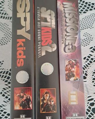 VIDEO CASSETTA VHS SERIE SPY KIDS