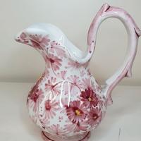 Brocca acqua ceramica FLAMINIA dipinto a mano