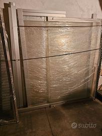 Box in cristallo per vasca da bagno