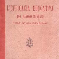 Il lavoro manuale nella scuola elementare 1910