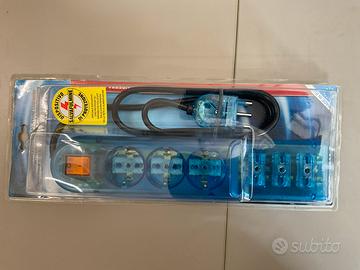 Presa sestupla c/interuttore POLYPOOL