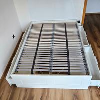 Letto ikea  Una piazza e mezza con cassetti comple