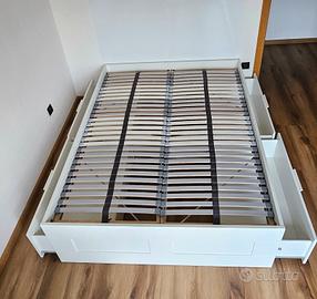 Letto ikea  Una piazza e mezza con cassetti comple