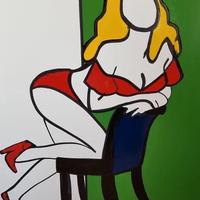 Opera unica Marco Lodola Pin Up