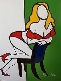 Opera unica Marco Lodola Pin Up