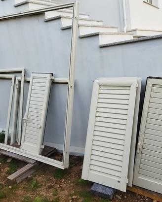 Infissi in alluminio completi e vari