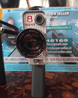Cinepresa Super 8 CRONICA S25 1967+ Custodia