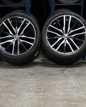 SET 4 BMW X5 G05 X6 G06 Cerchi Originali 22 M742