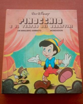 Minilibro "Pinocchio e il teatro dei burattini"