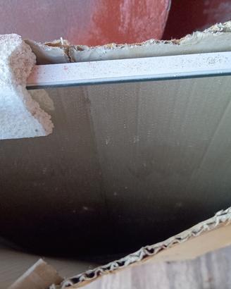 specchio per bagno con faretti nuovo