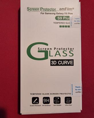 pellicola in vetro salvaschermo per S9 plus