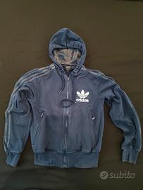 Felpa a zip Adidas  taglia S