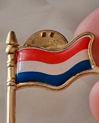 PINS BANDIERA OLANDA PAESI BASSI 