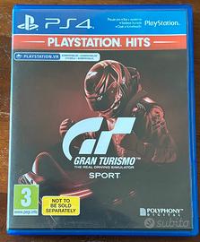 Gioco Playstation PS4 GT Gran turismo sport