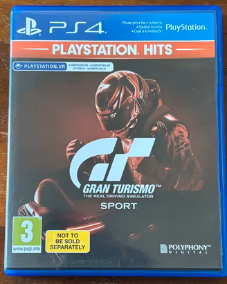 Gioco Playstation PS4 GT Gran turismo sport