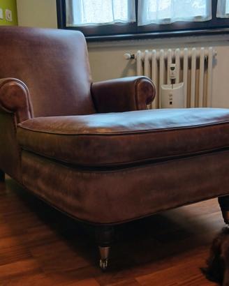 POLTRONA BAXTER ORIGINALE CUOIO ANTICHIZZATO 