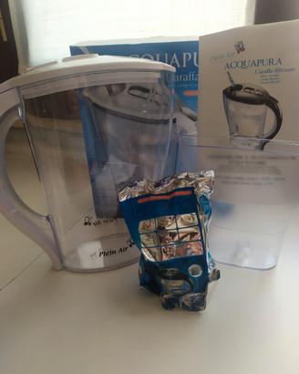Caraffa filtrante nuova Acqua Pura + filtro 