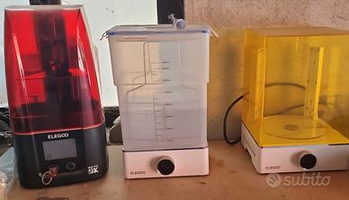 SUPER KIT STAMPA 3D RESINA COMPLETO - Elegoo Mars 