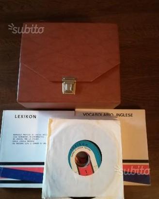 Corso vintage di lingua inglese su vinile