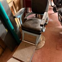 Poltrona da barbiere vintage anni 60