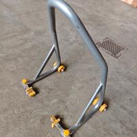 Cavalletto porta moto posteriore 