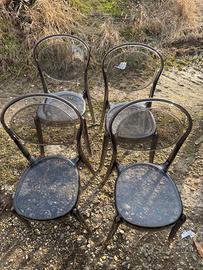 Set 4 Sedie Calligaris Mod. Parisienne - Trasp.