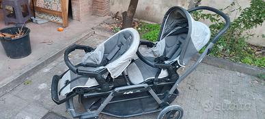 Duette piroet passeggino gemellare