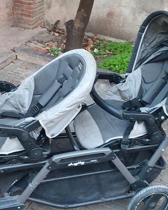 Duette piroet passeggino gemellare