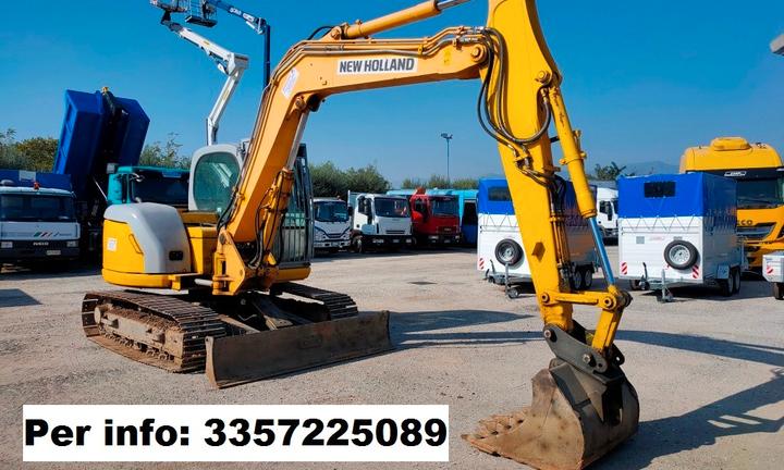 Miniescavatore NEW HOLLAND E80 MSR