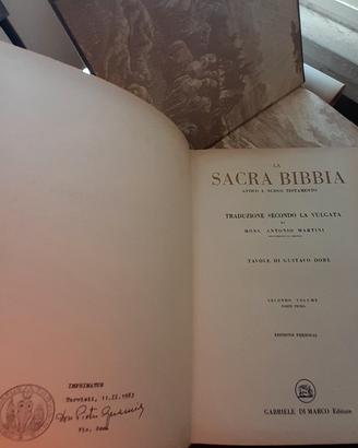 La Sacra Bibbia,antico e nuovo testamento -1983