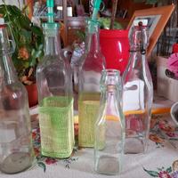 bottiglie di vetro 