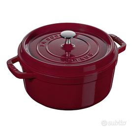 Cocotte Staub Bordeaux 24 cm - Supersconto