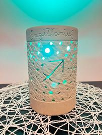 Lampada con incisione segno zodiacale, Sagittario