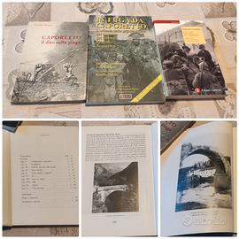 3 Libri Caporetto: ritirata, profughi e storia