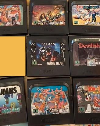 Giochi SEGA Game Gear Anni 80 90