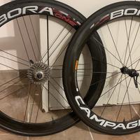 Ruote carbonio bora one rim tubolare